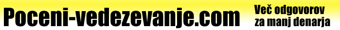 Poceni-vedezevanje.com DOMOV